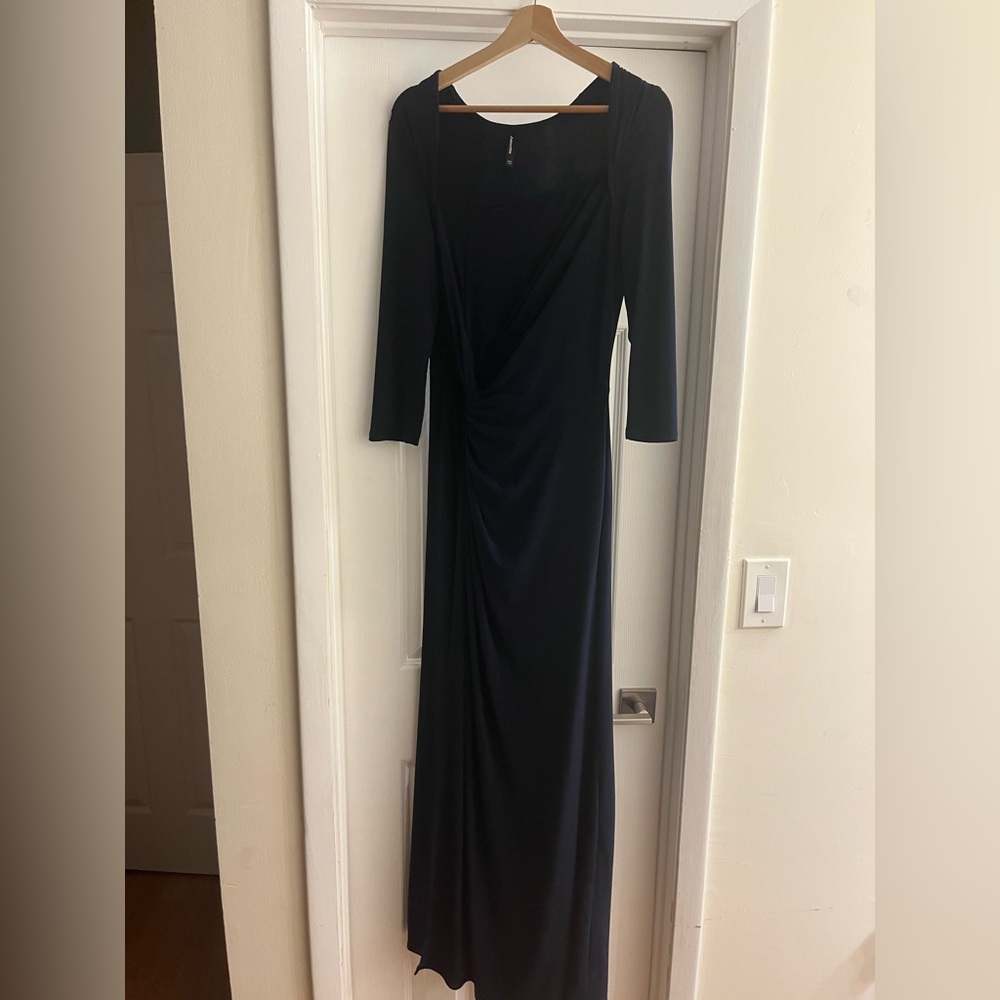 Sophisticated Black Long Sleeve Dress